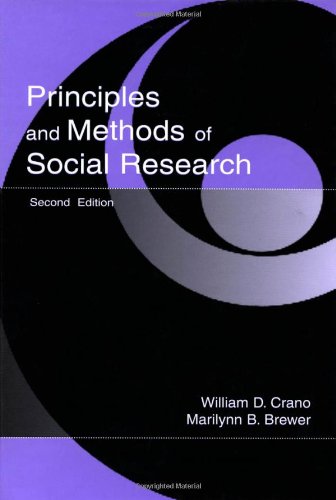 Principles and Methods of Social Research