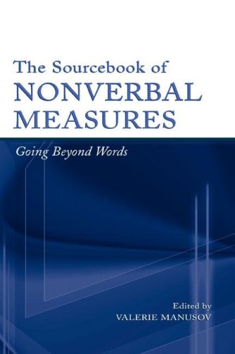 The Sourcebook of Nonverbal Measures