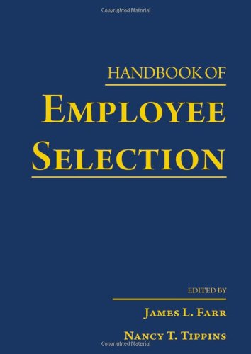 Handbook of Employee Selection