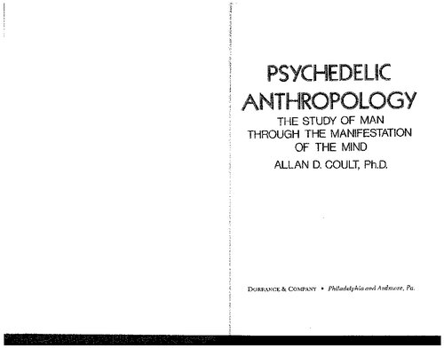 Psychedelic Anthropology