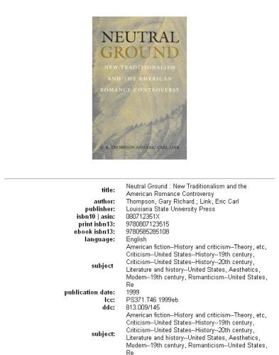 Neutral Ground