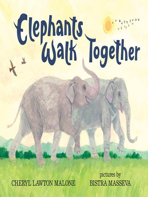 Elephants Walk Together