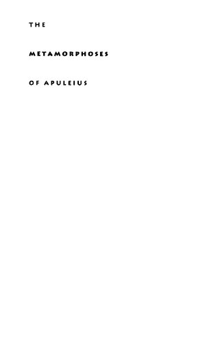 Metamorphoses of Apuleius