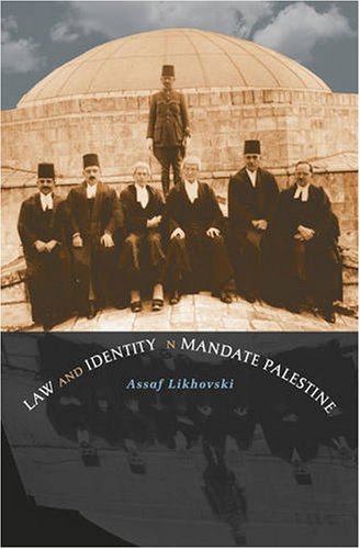 Law and Identity in Mandate Palestine