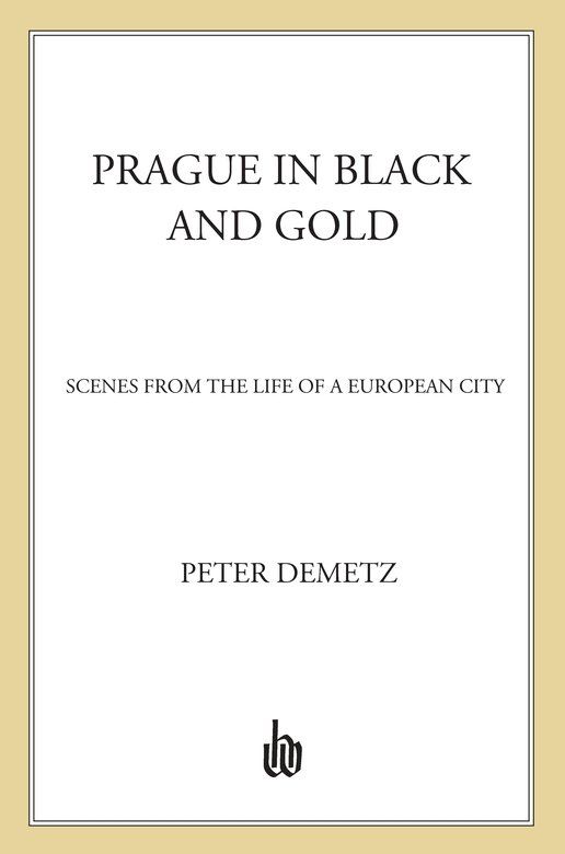 Prague in Black and Gold