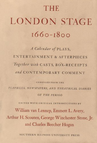 The London Stage, 1660-1800 Part 5, 1776-1800