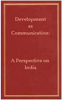 Development as Communication