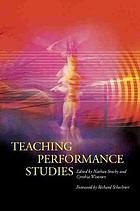 Teaching Performance Studies