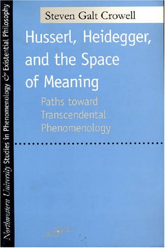 Husserl, Heidegger, and the space of meaning : paths toward transcendental phenomenology