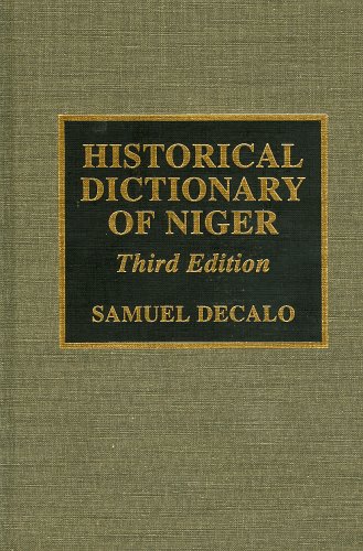 Historical Dictionary of Niger