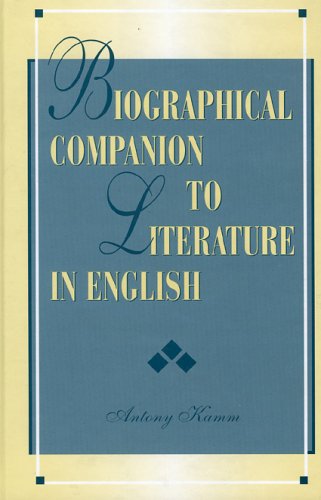 Biographical Companion to Literature in English