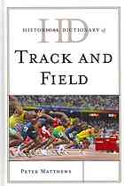 Historical Dictionary of Track and Field