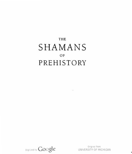 The Shamans of Prehistory