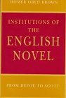 Institutions of the English Novel