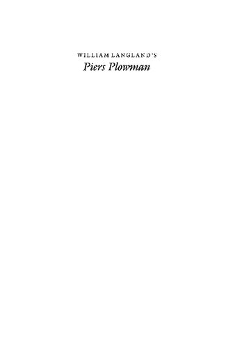 William Langland's &quot;piers Plowman&quot;