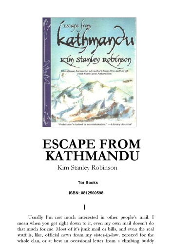 Escape from Kathmandu