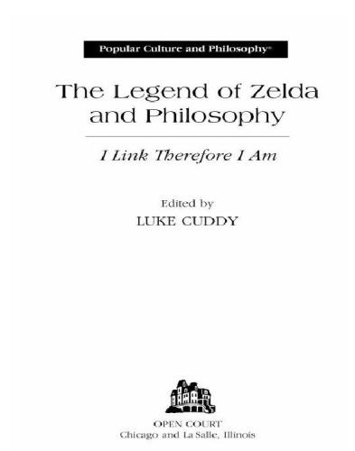 The Legend of Zelda and Philosophy