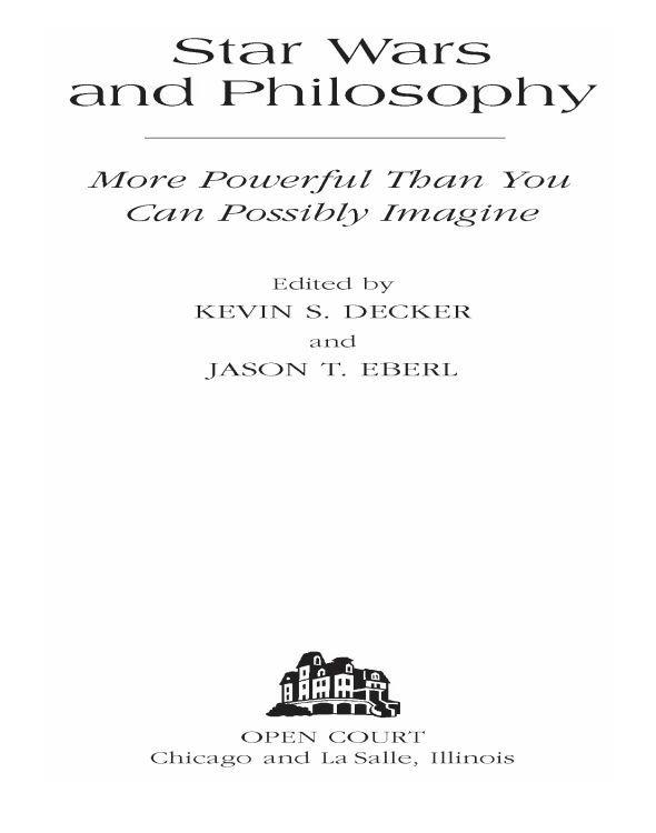 Star Wars and Philosophy