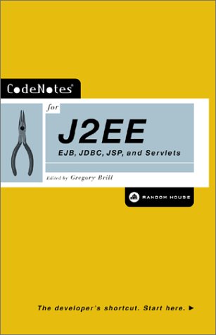 CodeNotes for J2EE