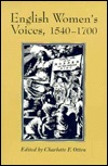 English Women's Voices, 1540-1700