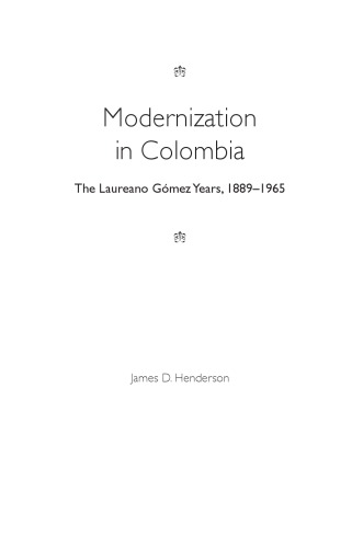 Modernization in Colombia