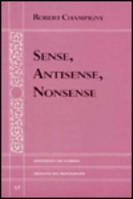 Sense, Antisense, Nonsense