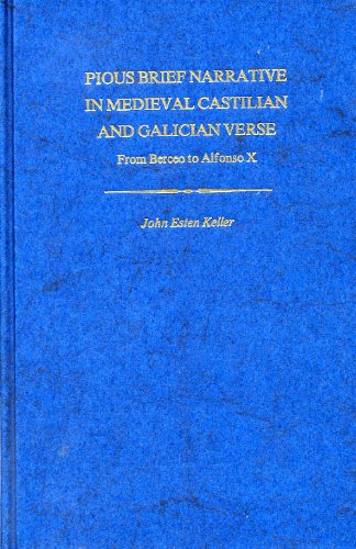 Pious Brief Narrative in Medieval Castilian and Galician Verse