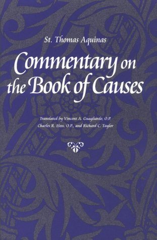 Commentary on the Book of causes