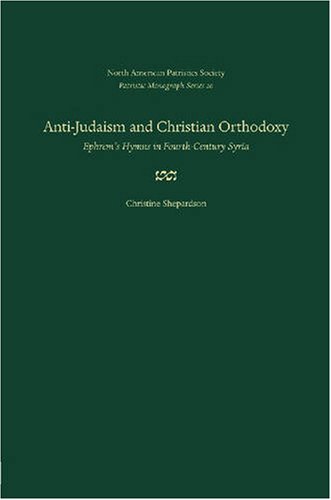 Anti-Judaism and Christian Orthodoxy