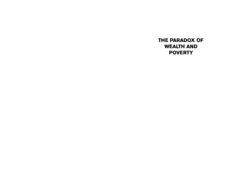 The Paradox Of Wealth And Poverty