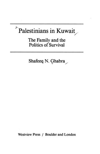 Palestinians In Kuwait