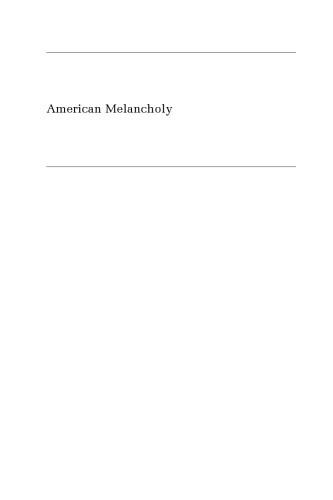 American Melancholy