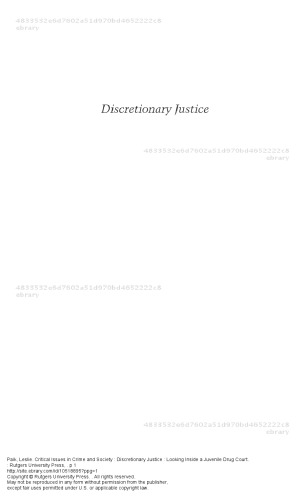 Discretionary Justice