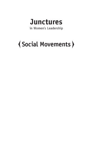 Junctures in Women's Leadership