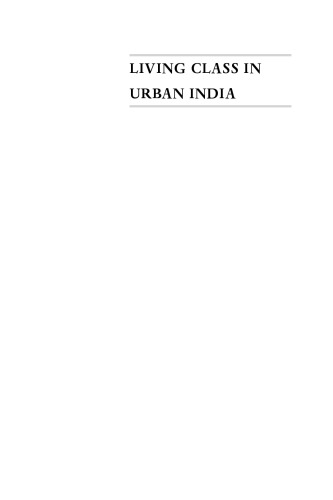 Living Class in Urban India