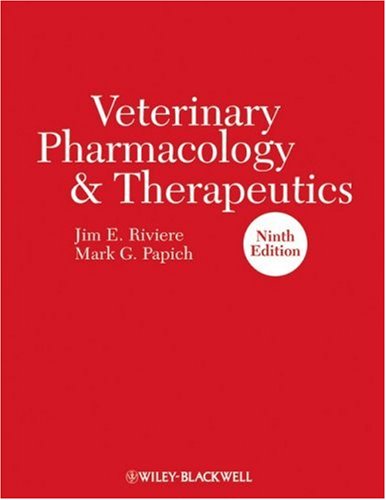 Veterinary Pharmacology and Therapeutics