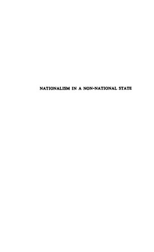 Nationalism In A Non National State