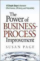 The Power of Business Process Improvement