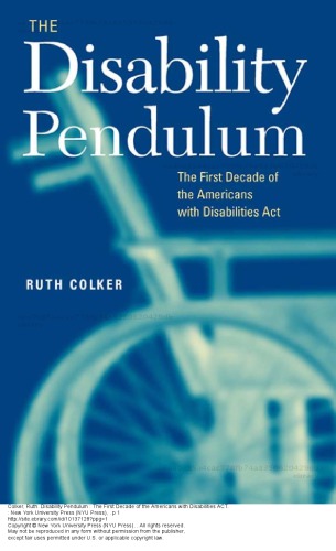 The Disability Pendulum