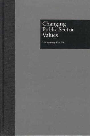 Changing Public Sector Values