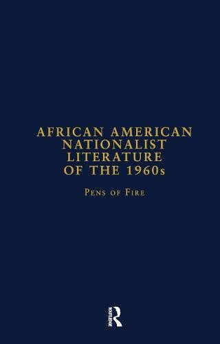 African American Nationalist Literature Of The 1960s