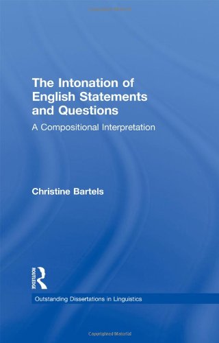 The Intonation of English Statements and Questions