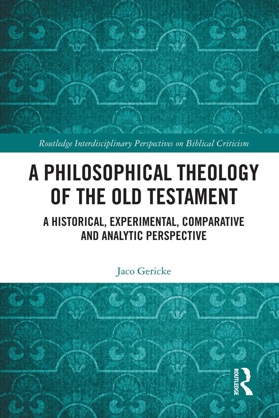 A Philosophical Theology of the Old Testament