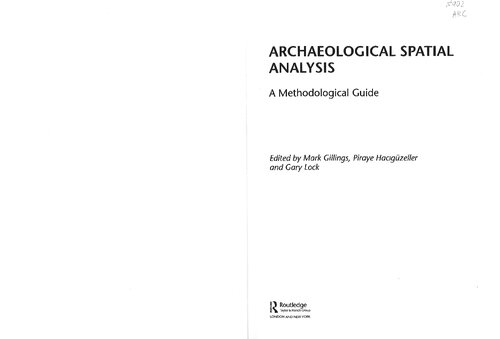 Archaeological Spatial Analysis