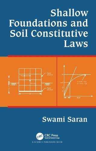 Shallow Foundations and Soil Constitutive Laws