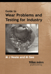 A Guide to Wear Problems and Testing for Industry