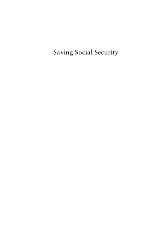 Saving Social Security