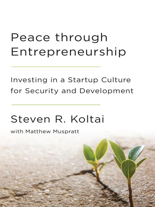 Peace Through Entrepreneurship