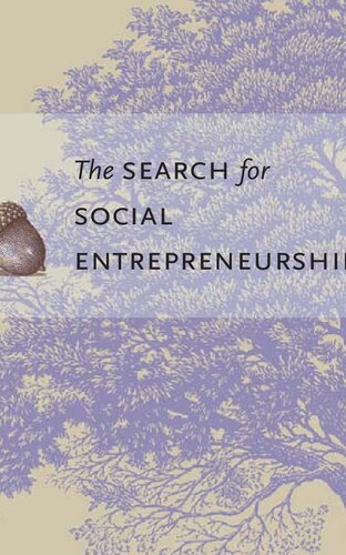 The Search for Social Entrepreneurship