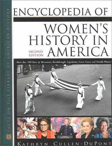 Encyclopedia of Women's History in America